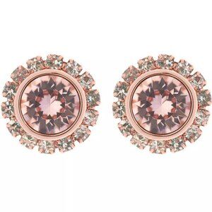 Ted Baker London DUSTY PINK Swarovski Crystal Sully Daisy Stud Earrings